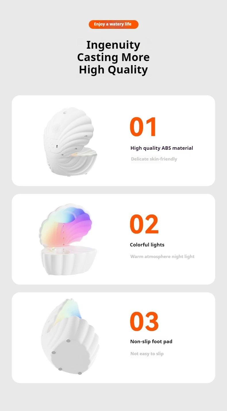 Shell Anti Gravity Humidifier&Speaker